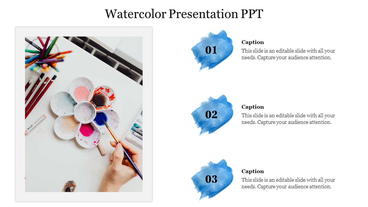 Watercolor Presentation PPT